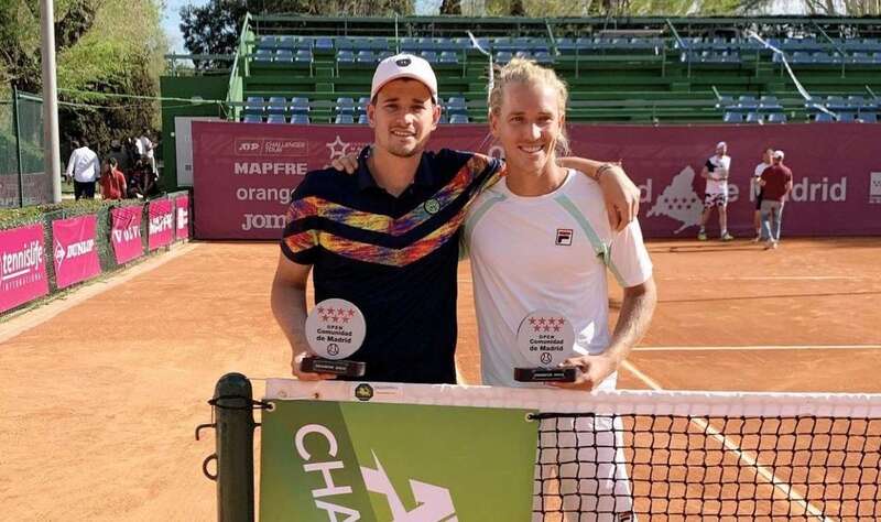 El teldense David Vega y el brasileño Rafael Matos/TA.